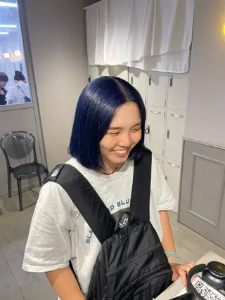 ショート カラー ヘアアレンジ 💗横浜美容室 💗HARUNAのヘアスタイル