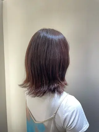 ミディアム カラー パーソナルカラー🌈 /骨格診断/ゆうきのヘアスタイル