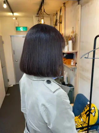 ショート カラー キッズ 水素トリートメント/ 髪質改善/ナカノメのヘアスタイル