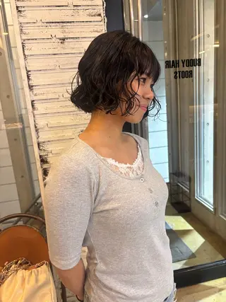 パーマ YUI/アイブロウ/ 透明感カラー✨のヘアスタイル