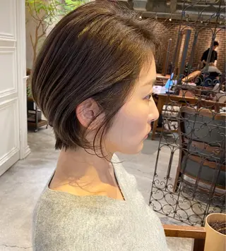 ショート カラー ヘアアレンジ 小林 佳祐のヘアスタイル