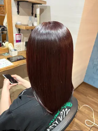 セミロング 【髪質改善都賀】 chisatan🍊のヘアスタイル