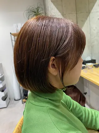 ミディアム カラー 似合う髪型が 分からない方へのヘアスタイル