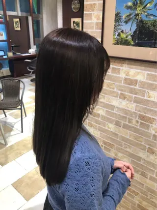 ロング カラー 🦋店長🦋 ほんさわ みずきのヘアスタイル