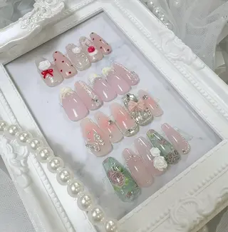 ネイル エルバイノリコ🤍 小澤パラジェル取扱店のネイルデザイン