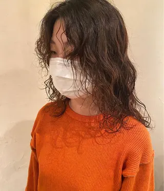 パーマ ナチュラルカラー /カット/藤井美冬のヘアスタイル