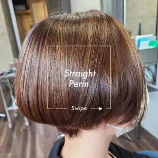 ショート パーマ ヘアアレンジ terra✂️川嶋 大輔のヘアスタイル