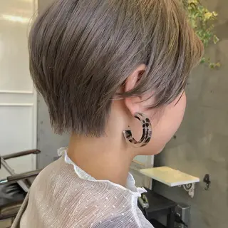 ショート カラー 【ダメージレス施術】 【透明感】北村 拓也のヘアスタイル