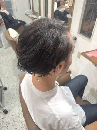 パーマ メンズ 伊関 優愛*.+ﾟのヘアスタイル