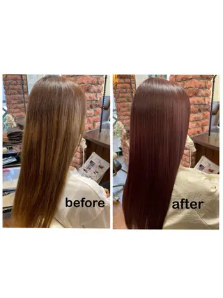 ロング カラー ビーズ緑店所属・片桐 巧貴のヘアスタイル