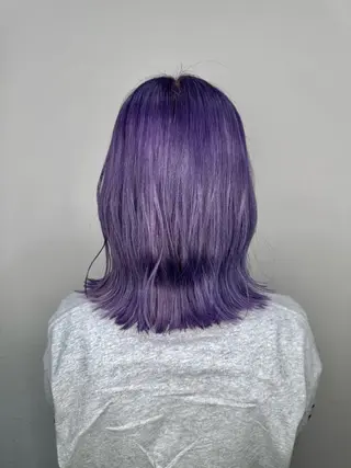 ミディアム カラー ブリーチカラー🦖 岡部木乃夏のヘアスタイル