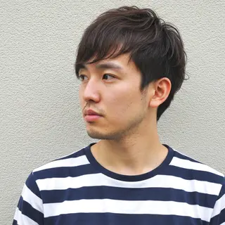 ショート カラー パーマ メンズ 🎸下北沢メンズ 人気◎🎸工藤達哉のヘアスタイル