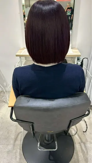 ショート カラー himari💜 暖色/レイヤーカットのヘアスタイル