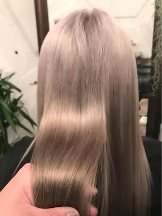 ショート ミディアム セミロング ロング カラー 白髪ぼかしハイライト バレイヤージュヤマトのヘアスタイル