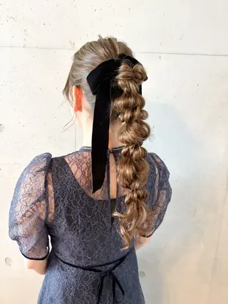 ヘアアレンジ Sheen .のヘアスタイル