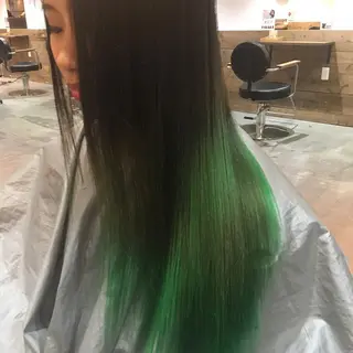 ロング カラー ハイトーン×髪質改善 KENTAのヘアスタイル
