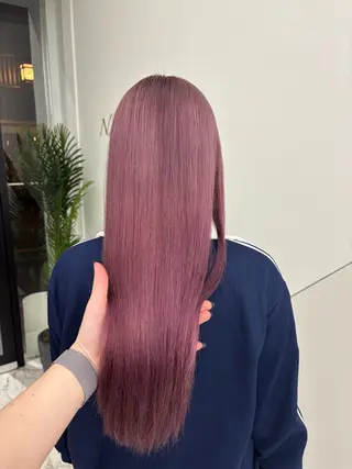 ロング Haruna/河原町 ハイトーン🤍のヘアスタイル