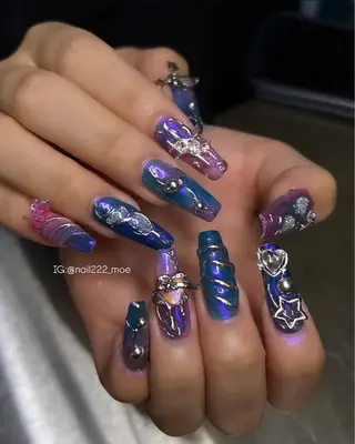 ネイル ⟡.*222⋰˚☆ MöEのネイルデザイン