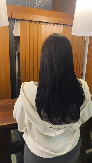 ロング カラー 透明感カラー 🦙なりたりみのヘアスタイル