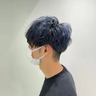 ショート カラー メンズ 赤み消しカラー 🍀JUNKIのヘアスタイル