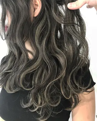 ロング カラー 阿部 圭悟のヘアスタイル