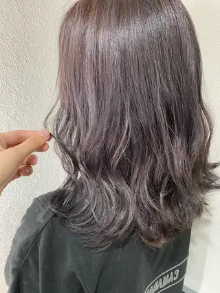 ミディアム 🩵ララモアナ nazu🩵のヘアスタイル