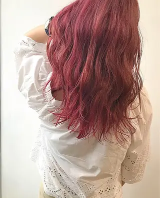 ロング カラー 🧡色落ちまで2度綺 麗なカラー🧡ヨシキのヘアスタイル