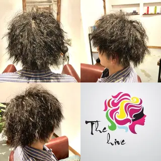 パーマ メンズ Hair salon The hiveのヘアスタイル