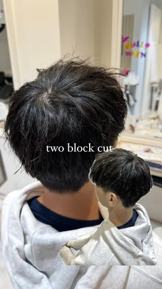 メンズ レイヤーカット Y2K/𝓡𝓲𝓷のヘアスタイル