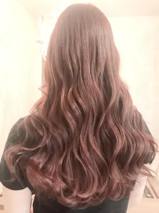 ロング MagicMush ✴︎シールエクステのヘアスタイル