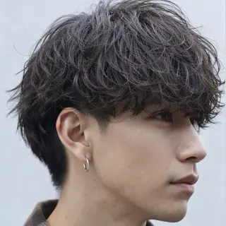 パーマ メンズ メンズパーマ特化 💈藤田晃志のヘアスタイル