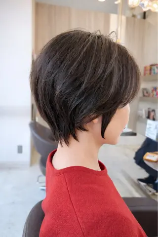 ショート wil西宮レイヤー 西村徹のヘアスタイル