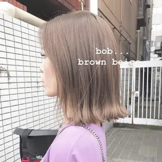ミディアム カラー パーマ ヘアアレンジ キッズ ネイル マツエク・マツパ パーソナルカラー☆ 永尾拓也のヘアスタイル