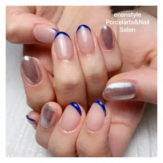 ミディアム ネイル 👑enen style👑のネイルデザイン