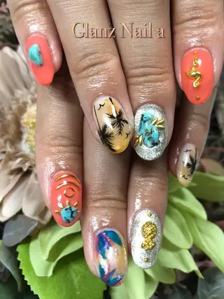 ネイル Glanz  Nail aのネイルデザイン