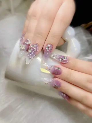 ネイル Lee Nails チップ長さだし専門店のネイルデザイン