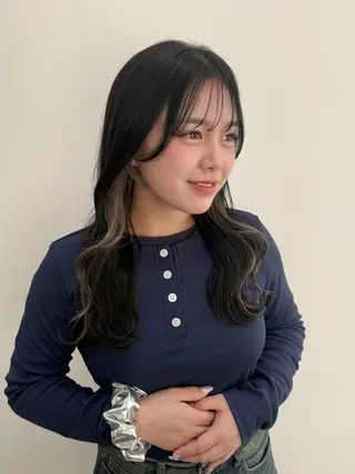 ロング カラー recipe 黒木 彩那のヘアスタイル