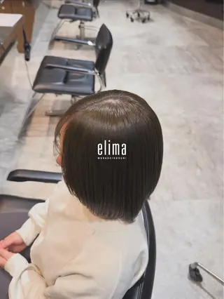 ミディアム カラー 髙橋碧 透明感カラー / fifthパーマのヘアスタイル