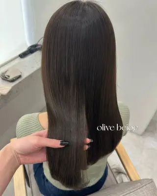 ロング カラー 🍓韓国ヘア レイヤ ーカット🍓笠原 葵のヘアスタイル
