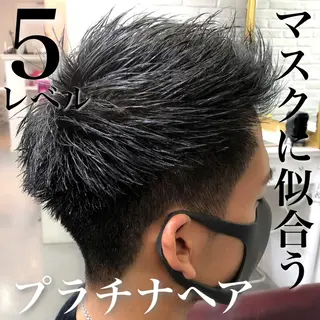 カラー メンズ Soleria 田中慎一のヘアスタイル