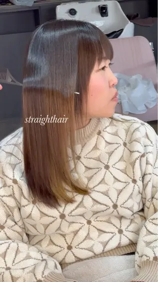 ロング 髪質改善|縮毛矯正 ◎店長◎Keitaのヘアスタイル