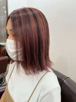 セミロング カラー Emma ecole所属・Emma ecole /栄/RIOのヘアスタイル