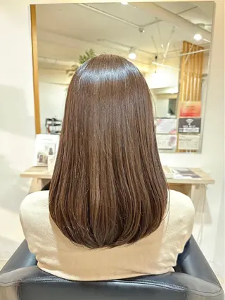 カラー 骨格/顔型/パーソナ ルカラー診断/中野のヘアスタイル