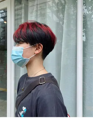 ショート 花田 麟のヘアスタイル