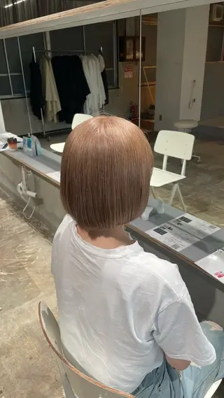 ショート 夏見 柚羽のヘアスタイル