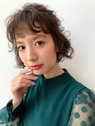ショート カラー デザインカラーウルフ 宙也のヘアスタイル