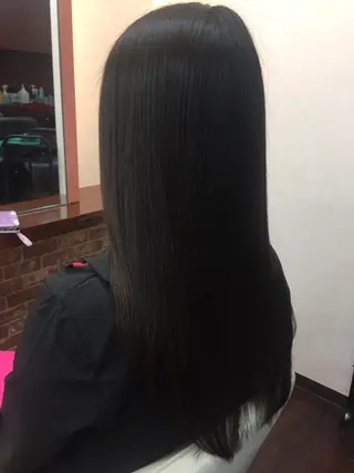 ロング パーマ 桧山 真のヘアスタイル