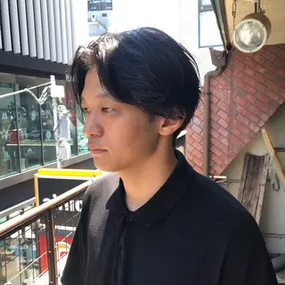 ヘアアレンジ メンズ ainico+所属・メンズ特化✂️栗原 侑也のヘアスタイル