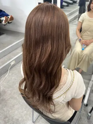 ロング カラー ヘアアレンジ 🎀 yuuka🎀のヘアスタイル