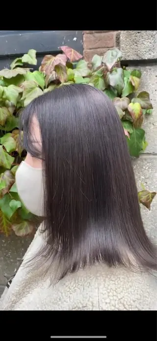 ミディアム カラー れい🫧 ハイトーン特化のヘアスタイル